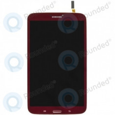 Samsung Galaxy Tab 3 8.0 Wifi (SM-T310) Unitate de afișare completă roșie GH97-14790C