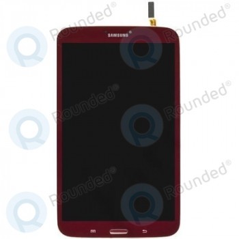 Samsung Galaxy Tab 3 8.0 Wifi (SM-T310) Unitate de afișare completă roșie GH97-14790C foto