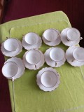 Portelan suedez Hackefors, set de 9 cesti de cafea