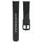 Curea silicon, compatibila Samsung Galaxy Watch 42mm, telescoape Quick Release, 20mm, Black
