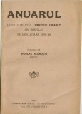 C9685N Anuarul Liceului de stat Timoteiu Cipariu din Ibașfalău pe anul școlar 1919-20 publicat de Niculae Negruțiu, director, 1920, Cluj