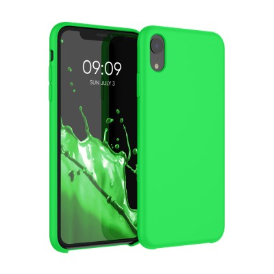 Husa pentru Apple iPhone XR, Silicon, Verde, 45910.44 foto