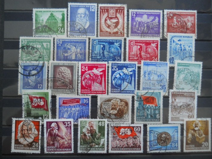 1952/1953 SERII GERMANIA DDR
