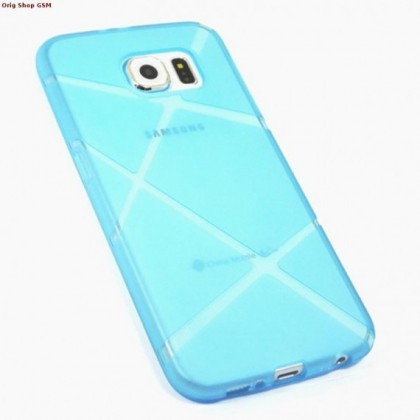 Husa Ultra Slim X-LINE Samsung G925 Galaxy S6 Edge Blue
