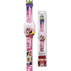 Ceas digital LED Minnie SunCity EWA20364WD foto