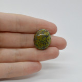 Cabochon turcoaz tibetan 21x18x6mm c30