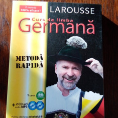 Curs de limba Germana Larousse carte + 2 cd uri