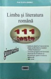 Limba si literatura romana. 111 teste pentru gimnaziu - 2004 - Elena Boboc (Y116)