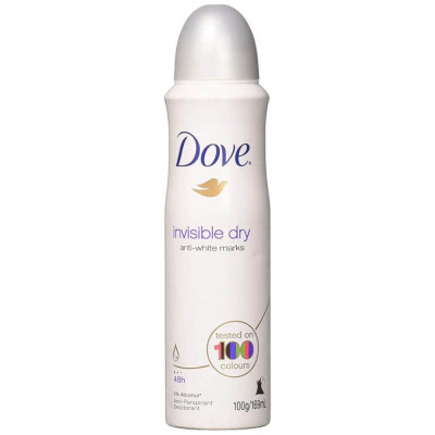 Spray Deodorant DOVE Invisible Dry, 150 ml, Piele Uscata, Deodorant Femei, Deodorant Spray DOVE, Antiperspirant DOVE, Deodorante si Antiperspirante Fe foto