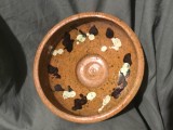 Arta si Traditie - Farfurie / Blid / Strachina / Castron de Horezu jud Valcea ceramica utilitara mijlocul sec XX !
