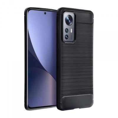 Husa pentru Xiaomi Poco C65 / Redmi 13C, OEM, Carbon, Neagra foto