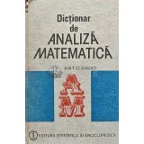 Dictionar de analiza matematica - 1978 - Romulus Cristescu (AG182)