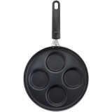 Tigaie pentru clatite Tefal Pancake Time de 25 cm, baza Diffusion, invelis antiaderent Titanium, fara PFOA, negru