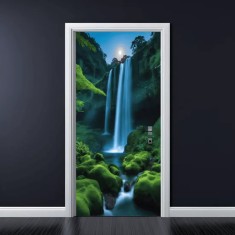 Folie imprimata color pentru decor Usa, dimensiune 200 x 90cm, model: AVX-DR22 foto
