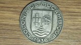 Mozambic Mozambique portughez - moneda de colectie an unic - 1 escudo 1936 - rara!