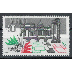Monaco 1985 Mi 1712 MNH - Expoziție internațională de timbre ITALIA &#039;85, Roma