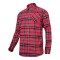 CAMASA FLANEL CU CAROURI GROASA / ROSU - S/H-164