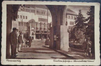 1941 - Targu Mures, intrare la Prefectura (jud. Mures) foto