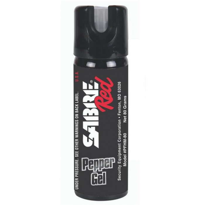 Spray Sabre Red cu Piper Gel Destinat Autoapararii 61,5G + Suport de Perete