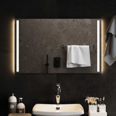 vidaXL Oglindă de baie cu LED, 80x50 cm 151748 foto