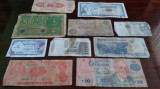 10 bancnote rupte, uzate, cu defecte (cele din imagine) #18
