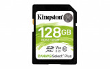 Cumpara ieftin Card de Memorie SD Kingston Canvas Select Plus, 128GB, Class 10