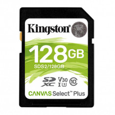 Card de Memorie SD Kingston Canvas Select Plus, 128GB, Class 10