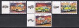 Angola 2019 - Autospeciale de Pompieri, Serie cu Tapsuri pe St&acirc;nga, MNH