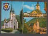 CPIB 23576 CARTE POSTALA - BRASOV: BISERICA SF. NICOLAE, CASA SFATULUI, BISERICA NEAGRA, STEMA, CIRCULATA, 1975, STAMPILE, TIMBRU, Fotografie