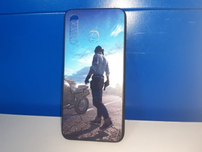 Husa protectie Samsung Galaxy A20, plastic cu margine cauciuc foto