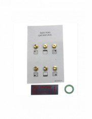 Set 6 duze gaz natural G20- 20mBAR pentru plite si aragaze Arctic Beko cod 4431910060