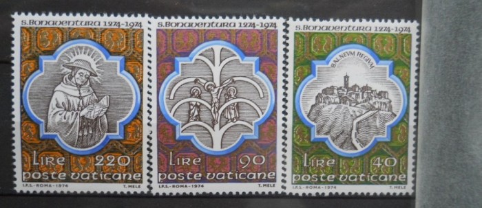 CV2 1974 SERIE VATICAN