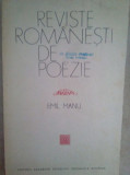 Emil Manu - Reviste romanesti de poezie (1972)