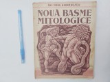 Basme Mitologice Gh. Dem Radulescu 1944, Carte Folclor Rară, 112 Pagini, Stare Buna