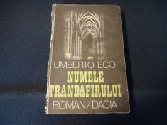 NUMELE TRANDAFIRULUI-UMBERTO ECO-TRAD. FLORIN CRISTESCU-509 PG- foto