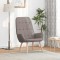 Gossi scaun de relaxare, gri taupe, material textil