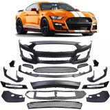 Bara frontala Shelby GT500 + accesorii potrivite pentru Ford Mustang VI Coupe Cabriolet 18-23 Performance AutoTuning