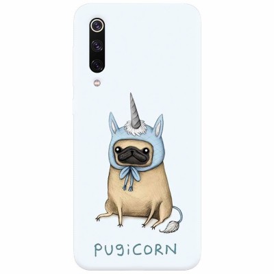 Husa silicon pentru Xiaomi Mi 9, Pugicorn foto