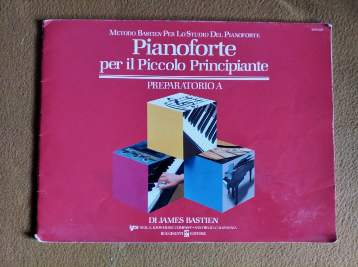DD - Manual pian incepatori copii, in italiana