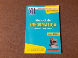 ORACLE Manual de informatica pentru clasa a XII-a Filiera teoretica, profil real specializarea matematica-informatica Carmen Popescu