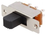 Comutator glisant SPDT 0,35A/30VDC ON-ON