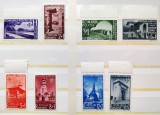 ROMANIA 1940 - Straja Tarii - Vederi - serie MNH** cu 1 margine - LP 141