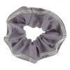 Elastic Păr, Fără Brand, Culoare Gri Pal, Material Poliester, Strass Pe Margine, Oem