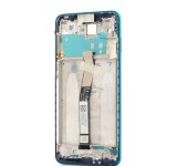 Display Xiaomi Redmi Note 9S, J6A1, Aurora Blue, Cu Rama, Ecran LCD