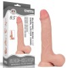 Dildo (03) cu ventuza Sliding Skin Dual Layer 24,5 cm, Lovetoy