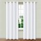 Perdea Decorativă, Model Neprecizat, Material Poliester, Culoare Alb, Dimensiuni 140x250 cm, Sistem Fixare Inele