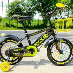 Bicicleta copii Piccolino 14 inch galben