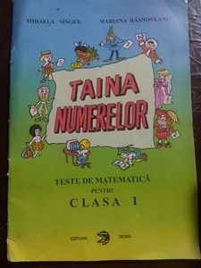 Taina numerelor. Teste de matematica pentru clasa 1- Mihaela Singer, Mariana Rasnoveanu foto