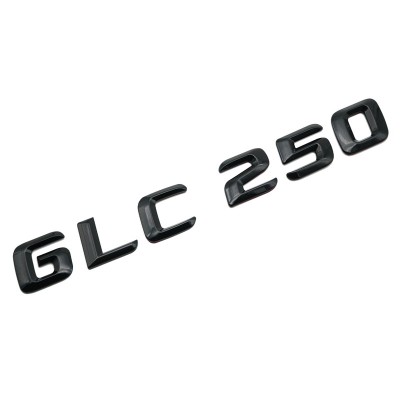 Emblema GLC 250 Negru, pentru spate portbagaj Mercedes foto