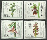 Berlin 1984 - Flori, orhidee, serie neuzata